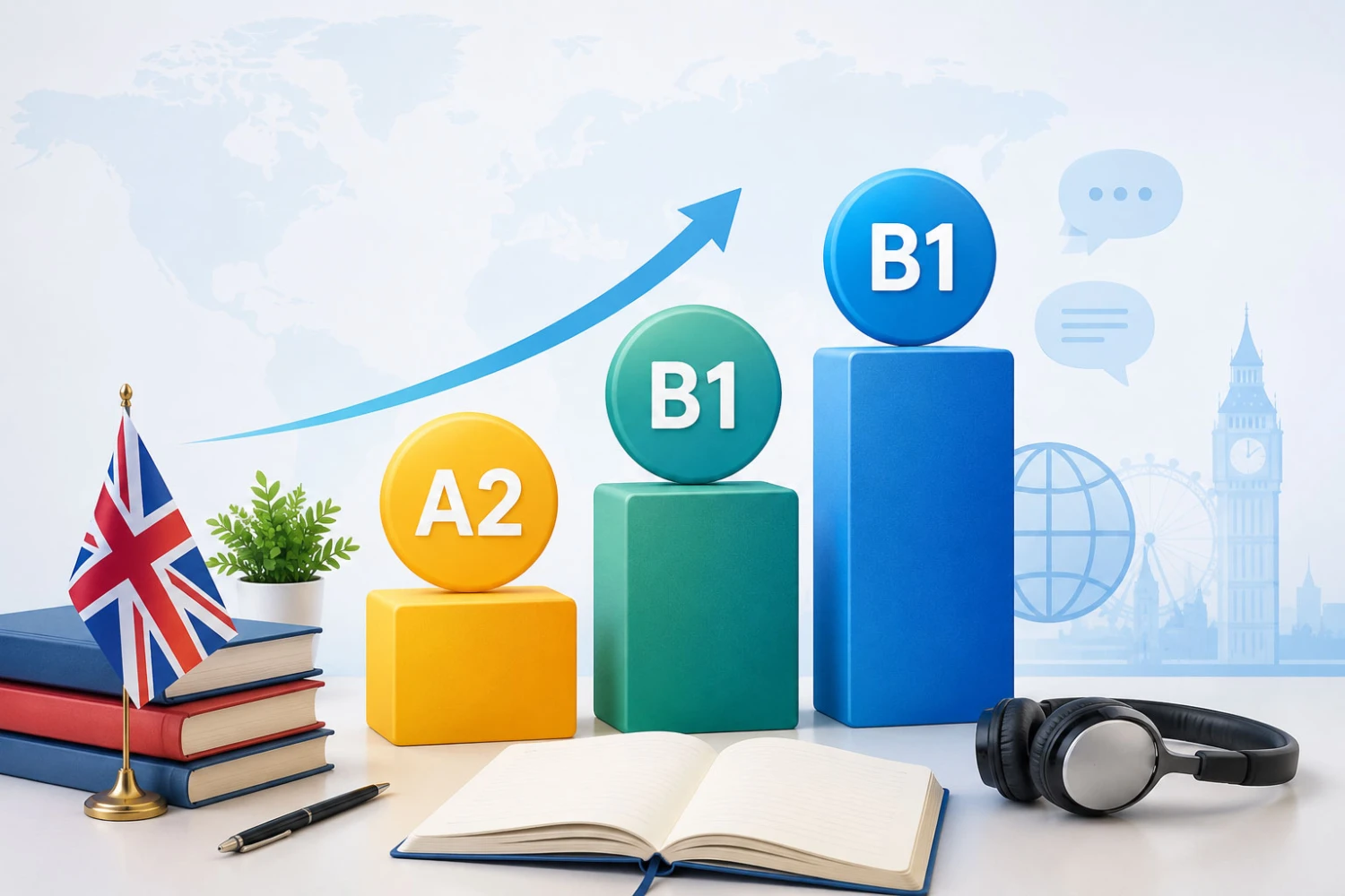 Bồi dưỡng tiếng Anh A2; B1; B1 theo khung NLNN 6 bậc dùng cho VN